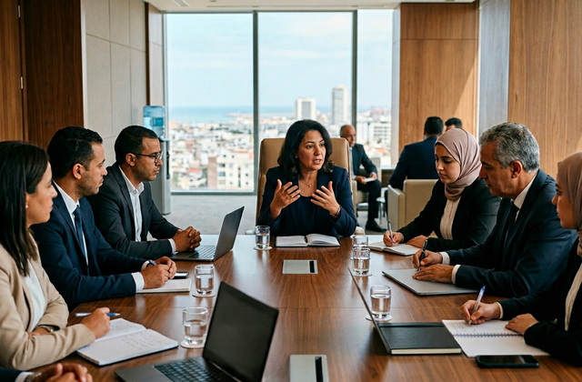 Réunions corporate et comités de direction au Maroc